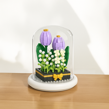 2+1 GRATIS! Flowerbox™ | Puzzle Blume im Glas